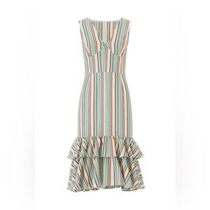 EUC Tome- Striped Mermaid Dress. Size 4